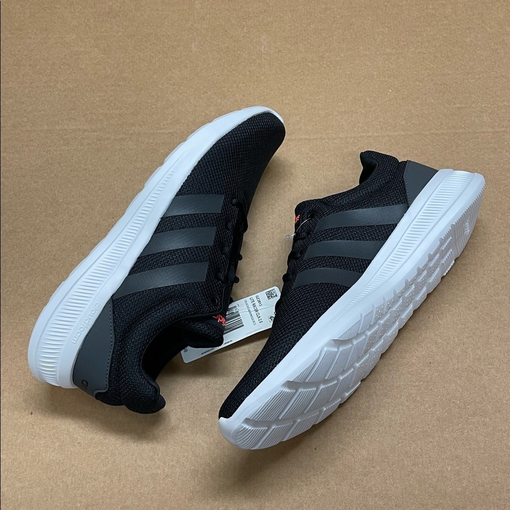 NEW - Men’s Adidas Lite Racer CLN 2.0 Running Shoes (black) - Picture 4 of 13